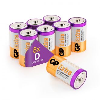 D MONO BATTERIEN 8-PACK