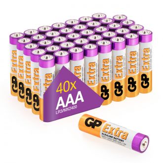 AAA MICRO BATTERIEN 40-PACK