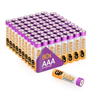 AAA MICRO BATTERIEN 80-PACK